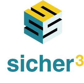 sicher hoch drei